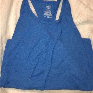 Blue workout tanktop